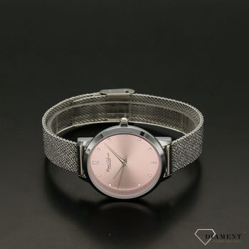 Zegarek damski Bruno Calvani BC90386 srebrny z różową tarczą (3).jpg